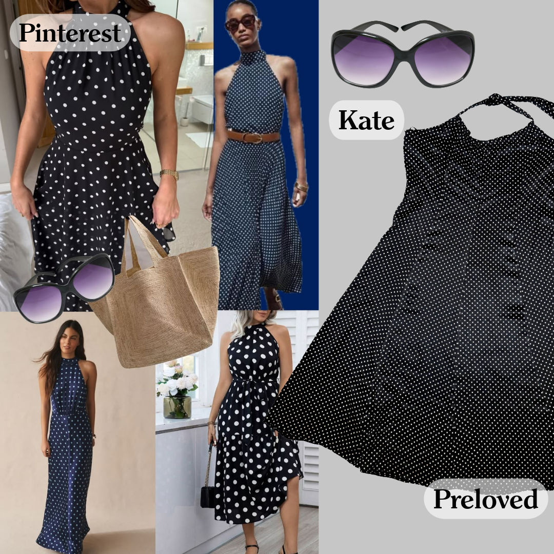 M&S Alexa Chung Halterneck Dress (Preloved)