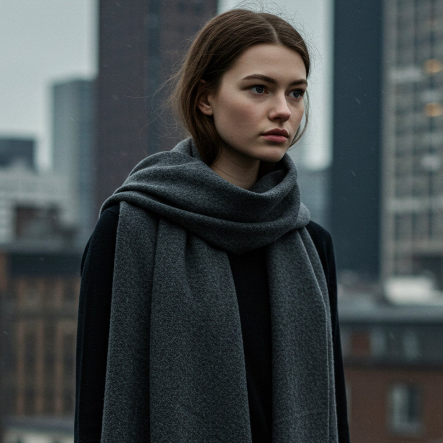 Wool Blend Scarf