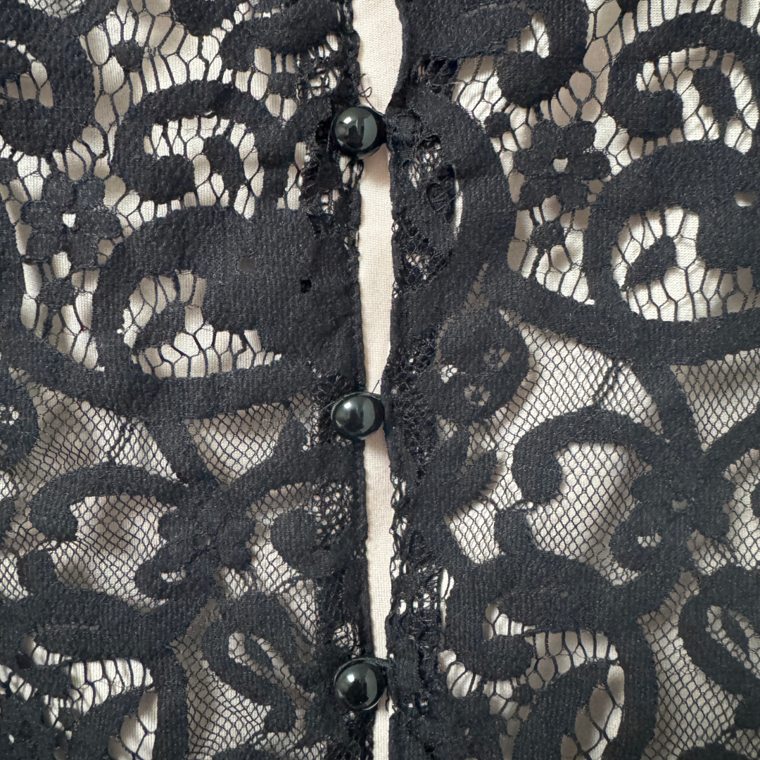 H&M Lined Lace Top