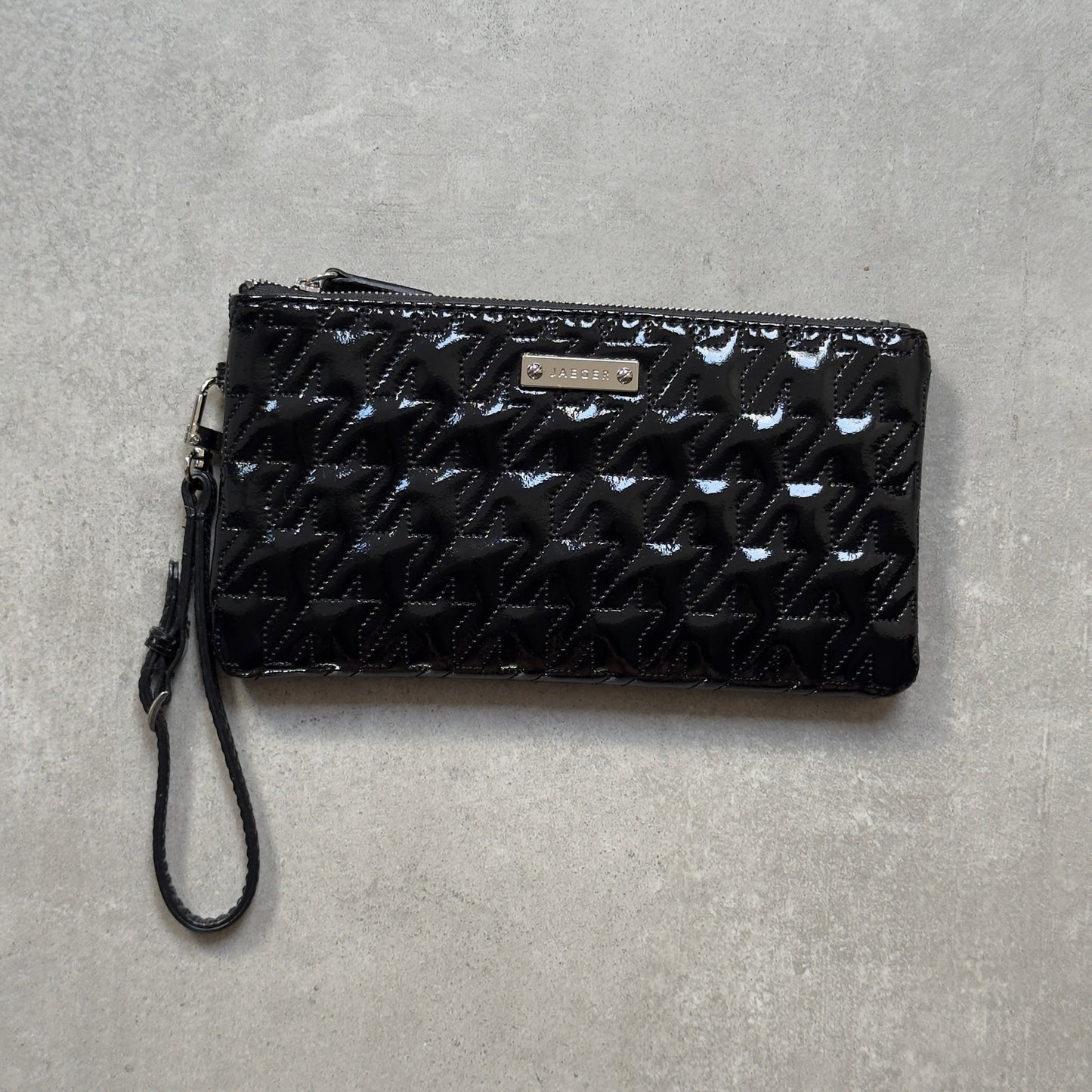 Jaeger Quilted Clutch Bag (Preloved)