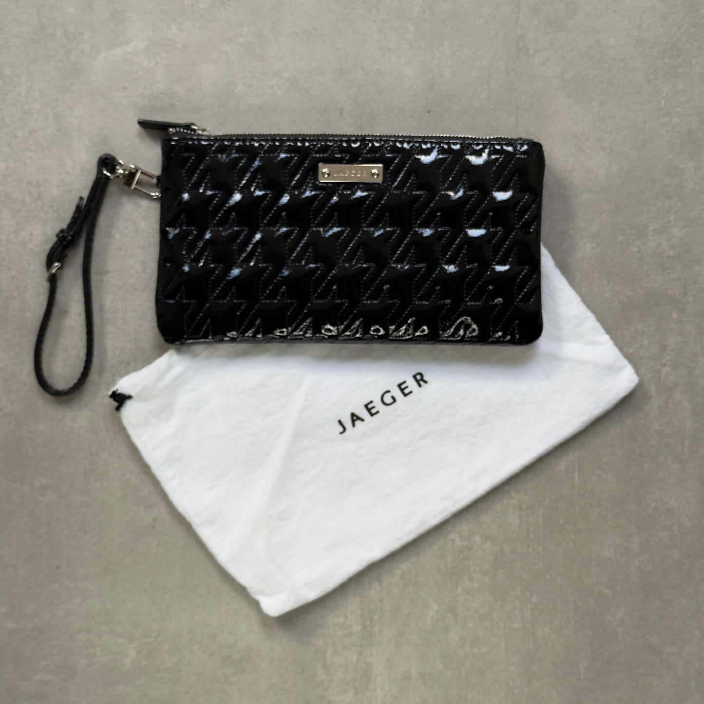 Jaeger Quilted Clutch Bag (Preloved)