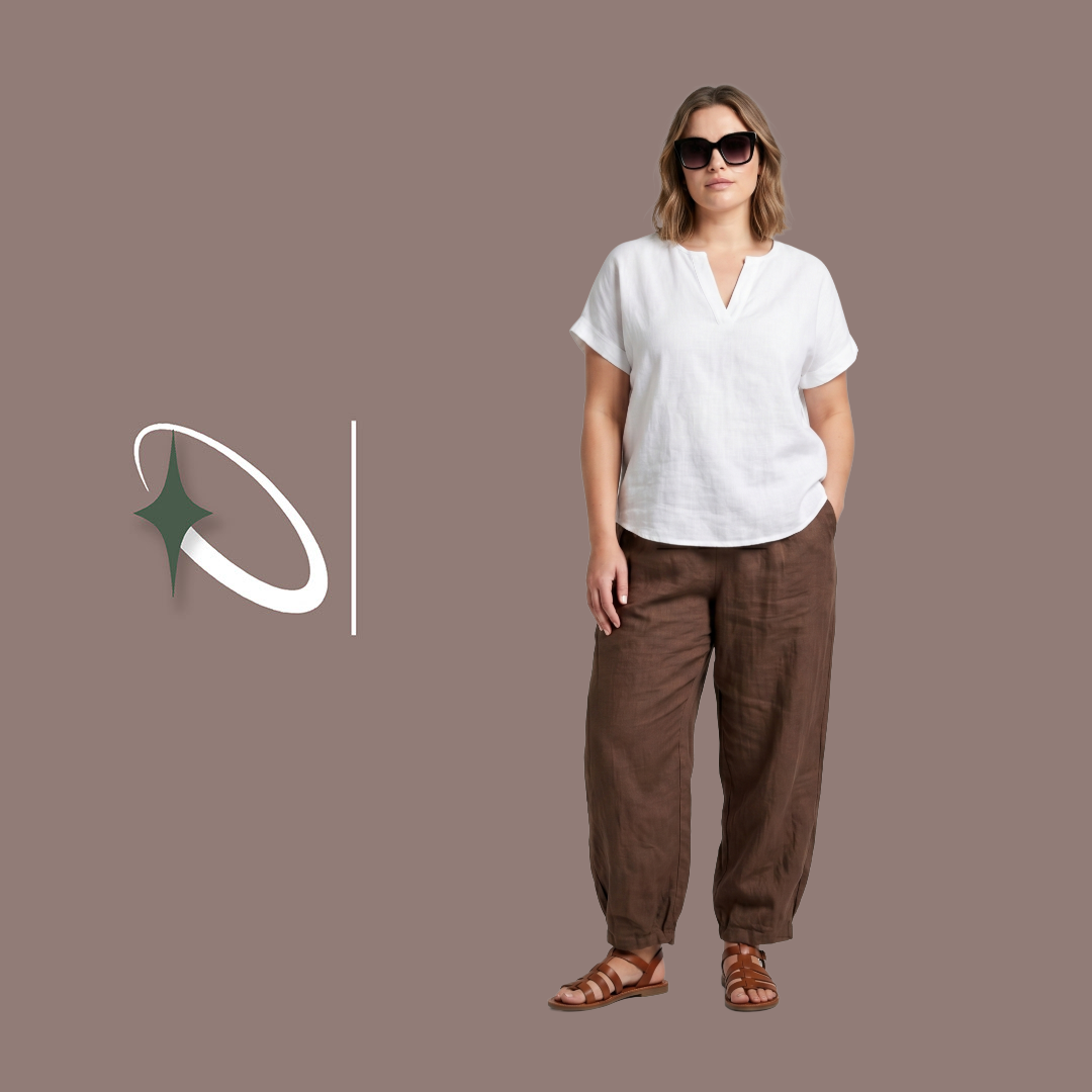 M&S Pure Linen Top (Preloved)