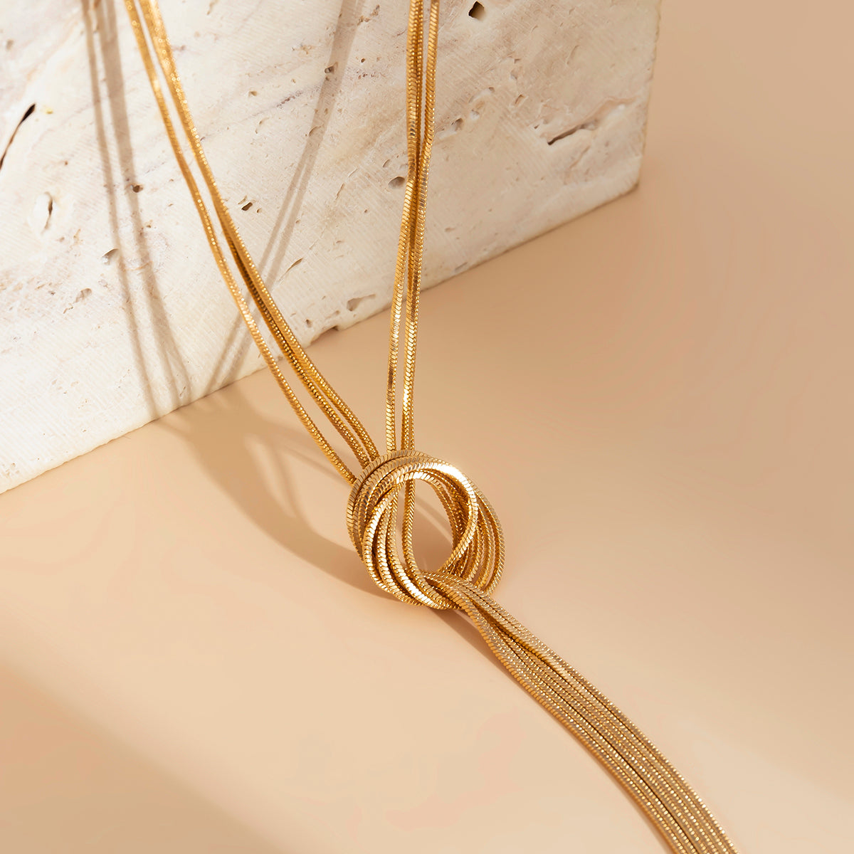 Knot Long Necklace