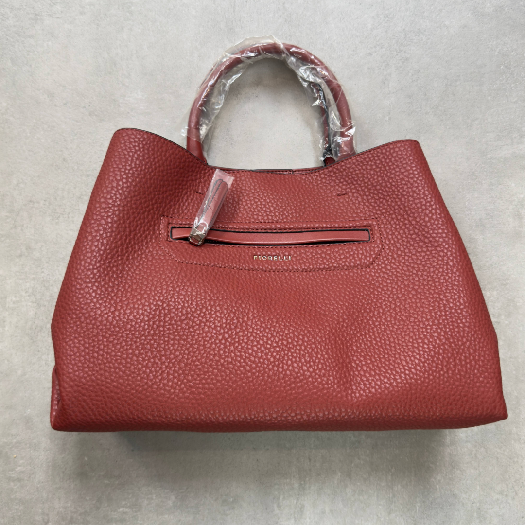 Brand Fiorelli Brick Red/Terracotta Shoulder Grab Bag (Preloved)