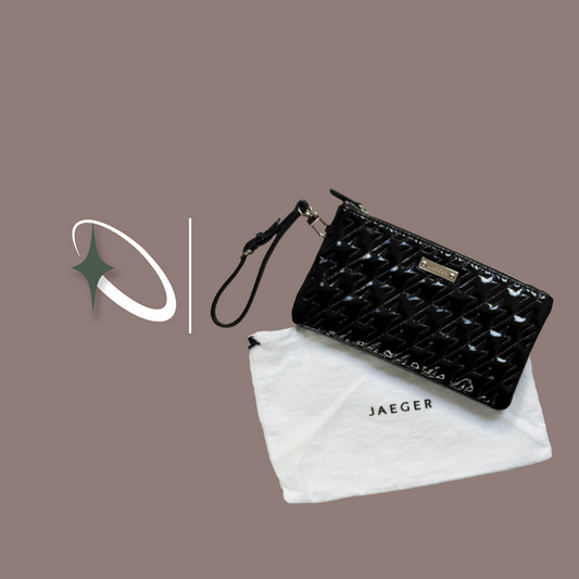 Jaeger Quilted Clutch Bag (Preloved)