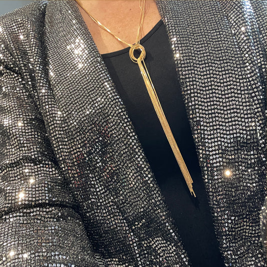 Knot Long Necklace